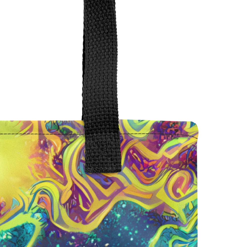 Echoed Pulses on Tote Bag — Product details