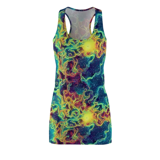 Echoed Pulses on a Racerback Dress