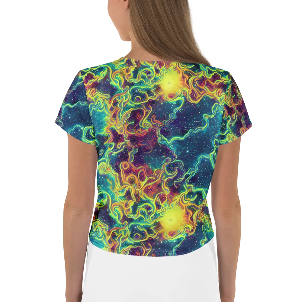 Echoed Pulses on Crop Tee — Back