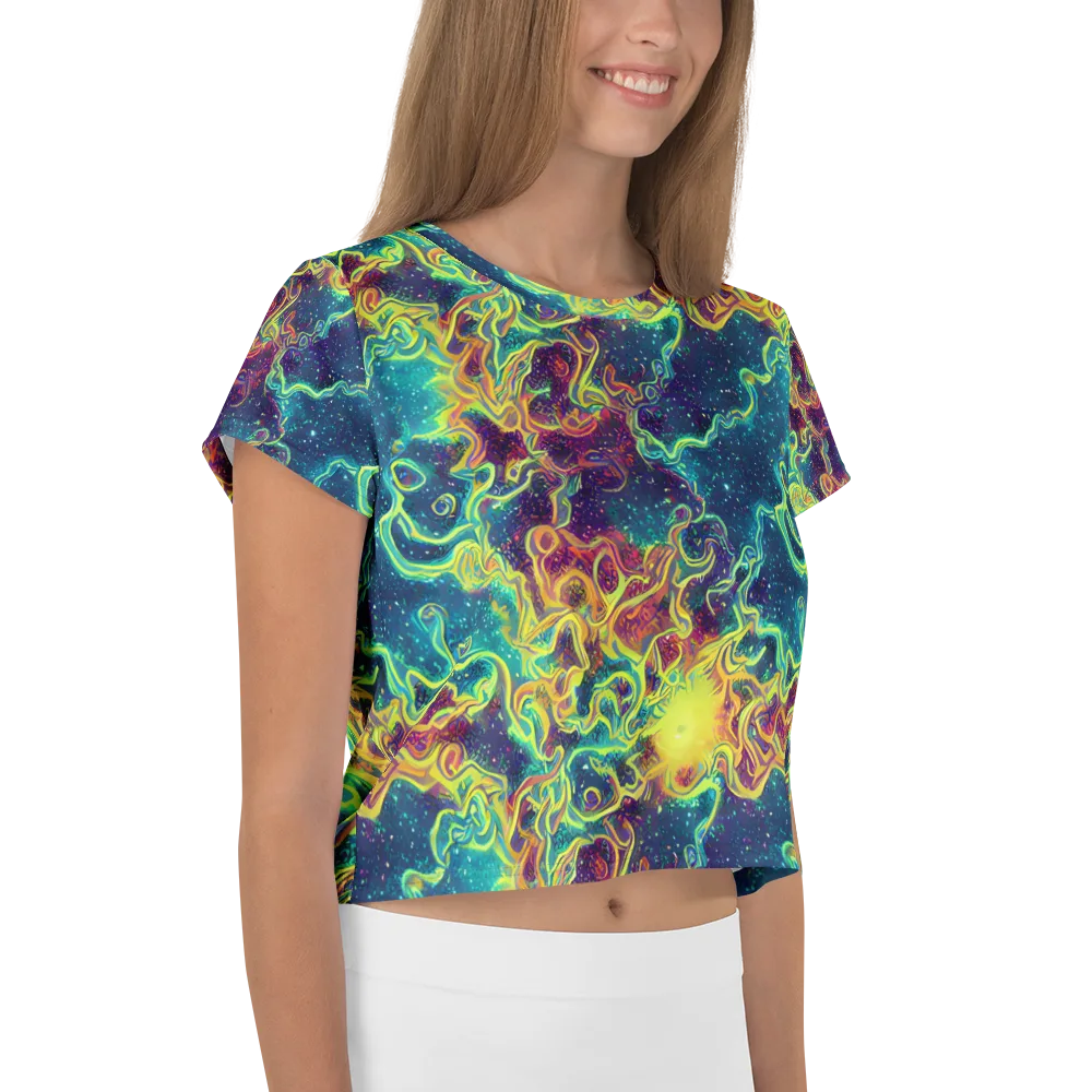 Echoed Pulses on Crop Tee — Right