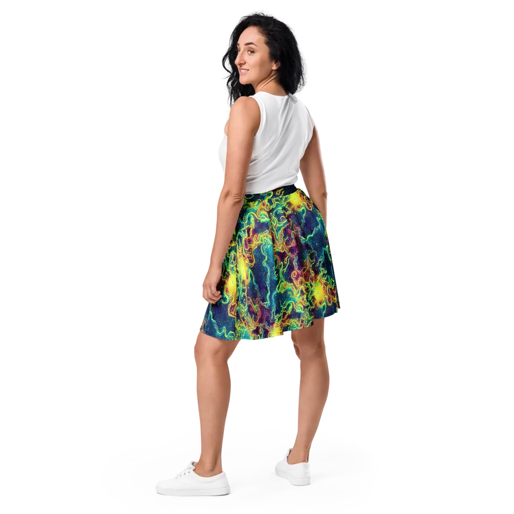 Echoed Pulses on Skater Skirt — Back