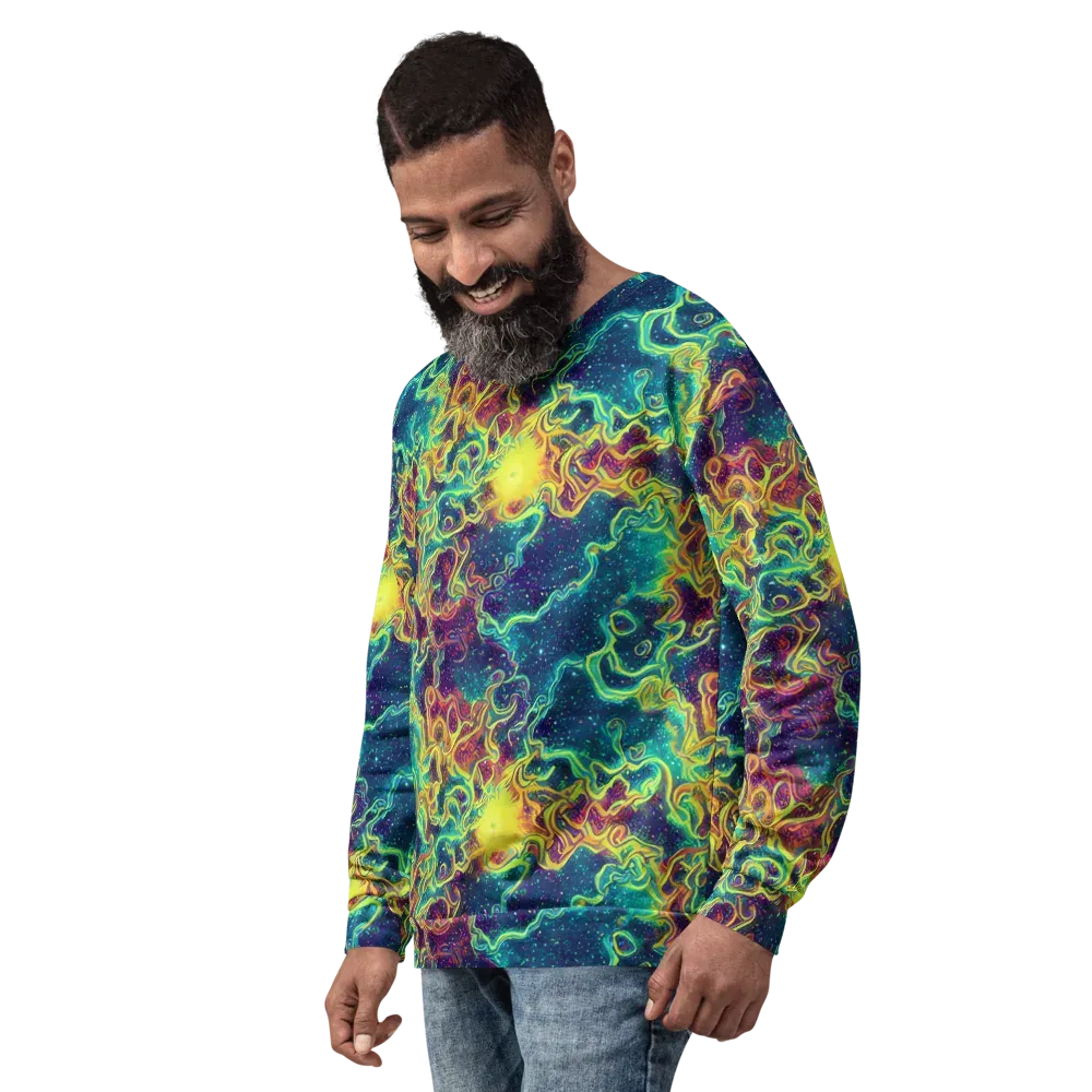 Echoed Pulses on Sweatshirt — Left Front