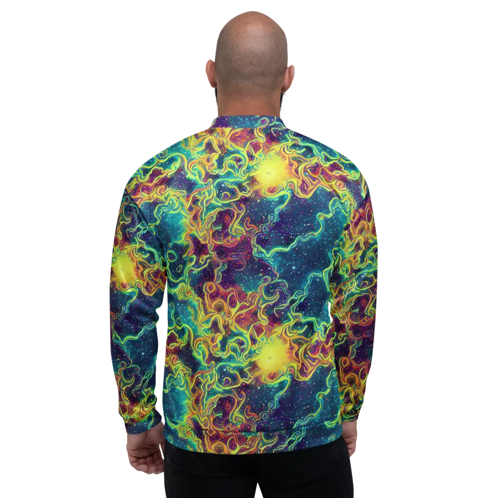 Echoed Pulses on Bomber Jacket — Back