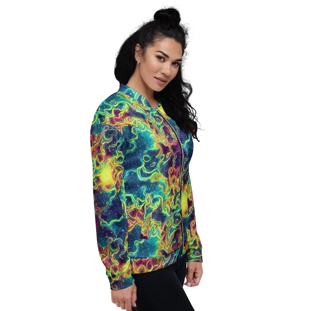 Echoed Pulses on Bomber Jacket — Right