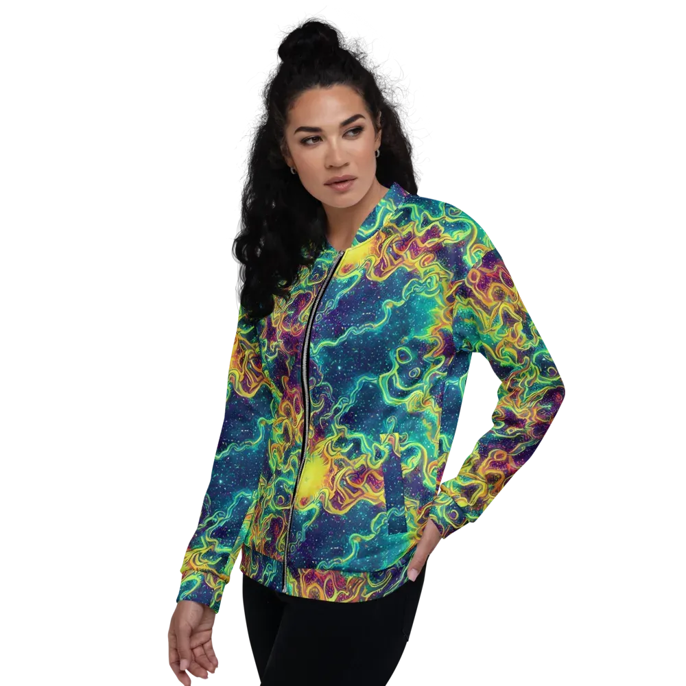 Echoed Pulses on Bomber Jacket — Left