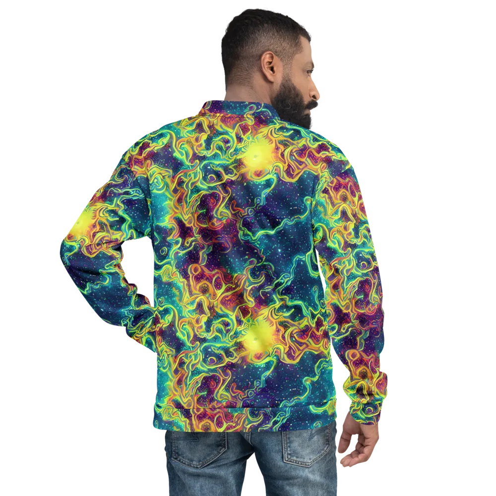 Echoed Pulses on Bomber Jacket — Back