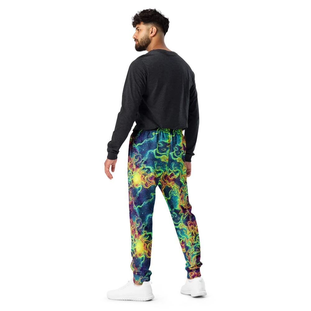 Echoed Pulses on Men's Joggers — Back