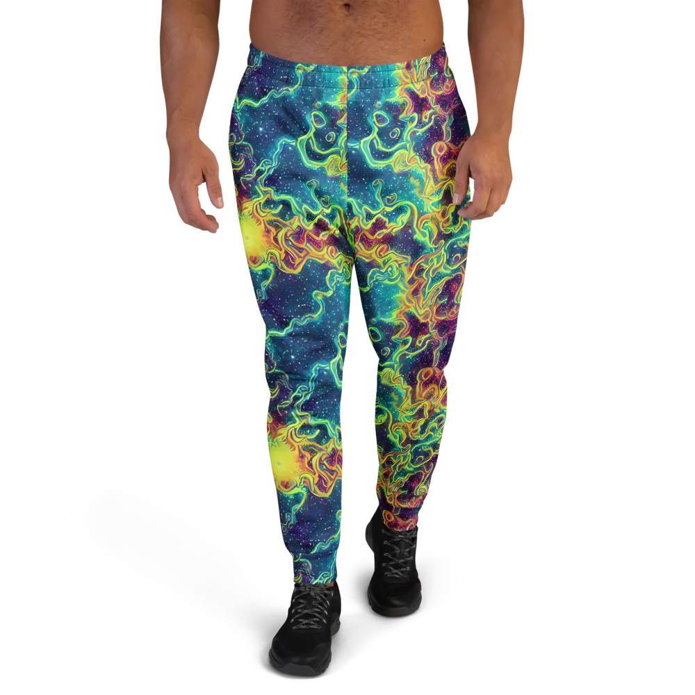 Echoed Pulses on Men's Joggers — Front