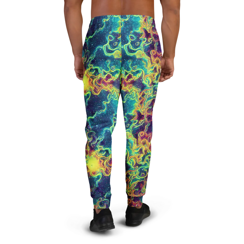 Echoed Pulses on Men's Joggers — Back