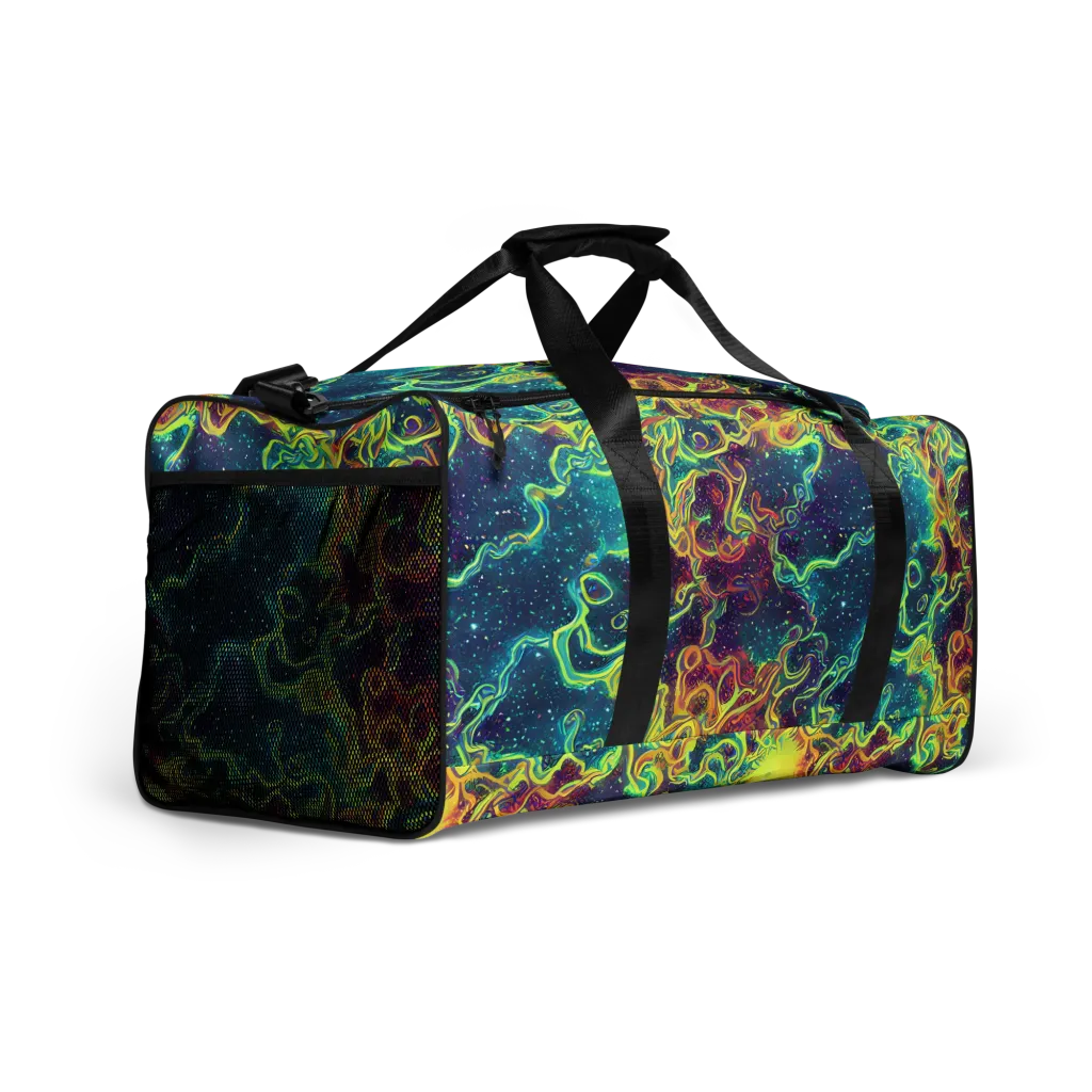 Echoed Pulses on Duffle Bag — Right Front