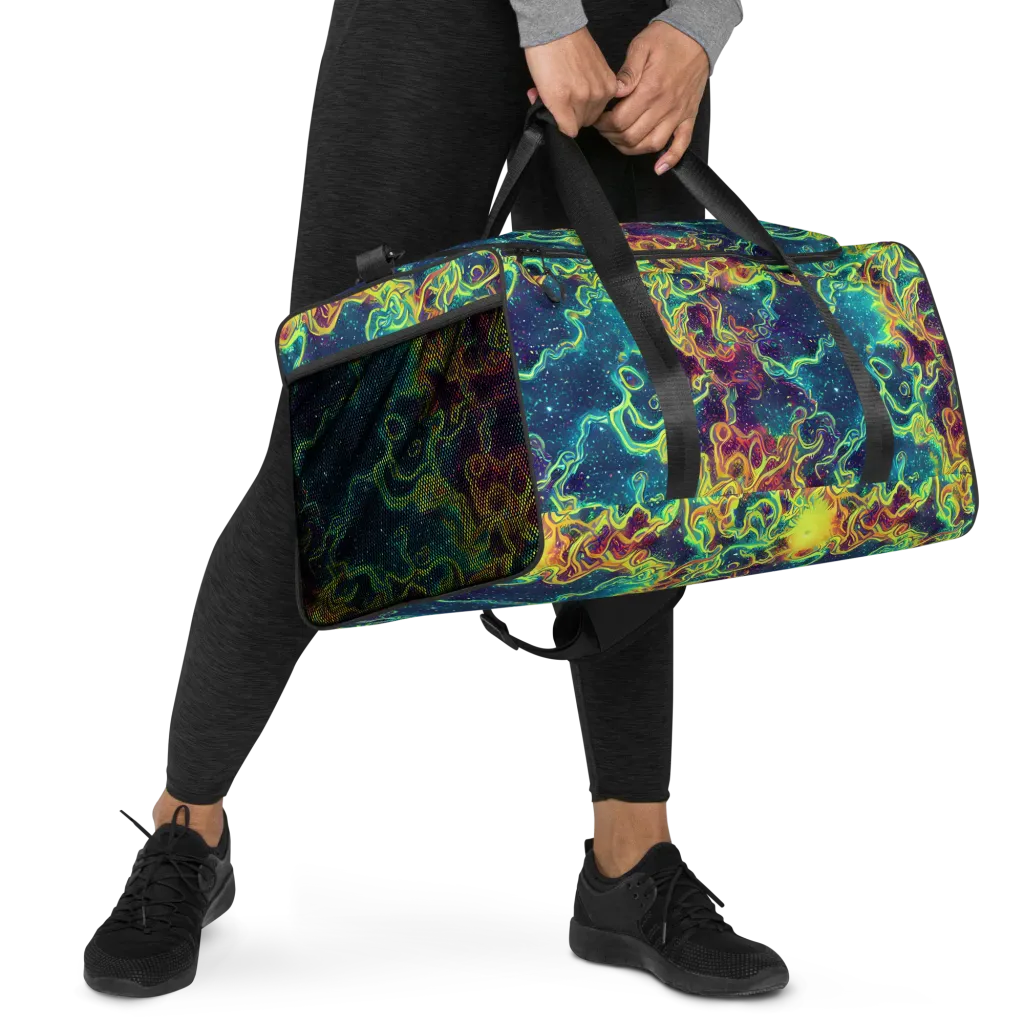 Echoed Pulses on Duffle Bag — Right Front