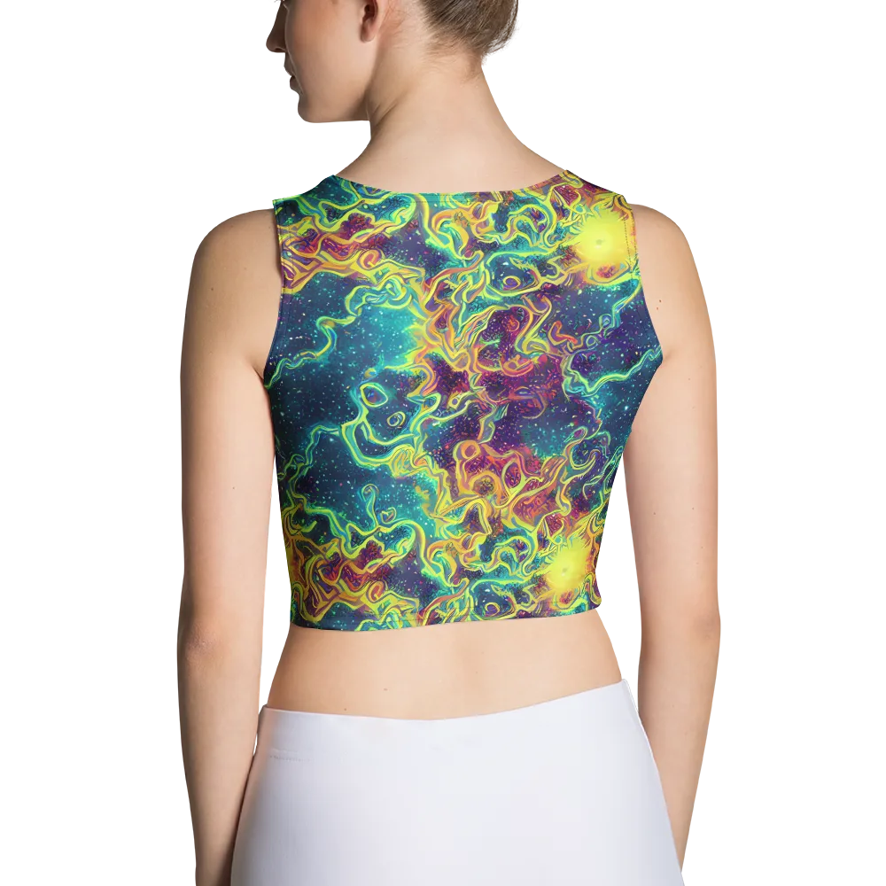 Echoed Pulses on Crop Top — Back