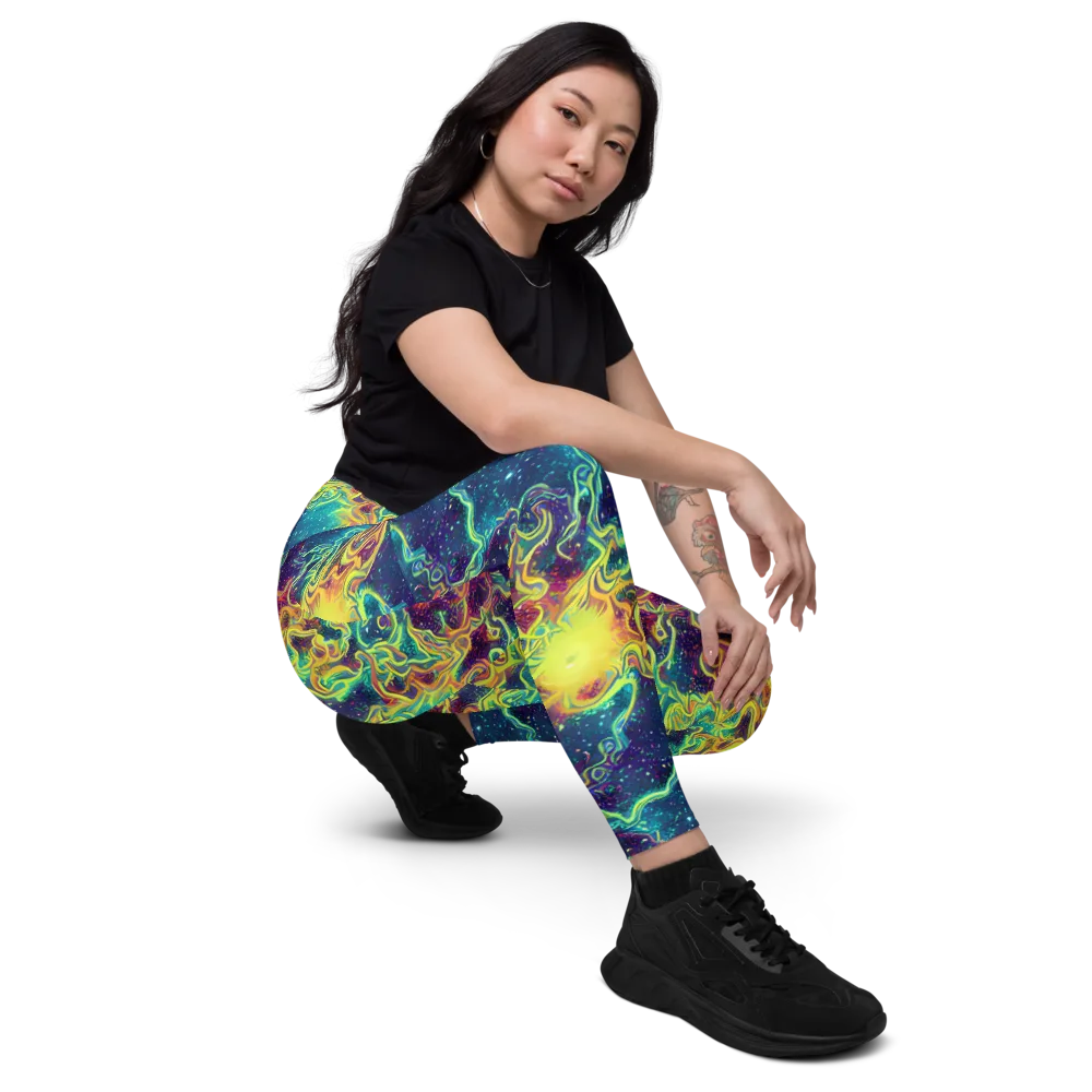 Echoed Pulses on Leggings with Pockets — Right Front