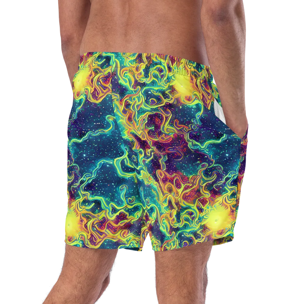 Echoed Pulses on Swim Trunks — Right Back