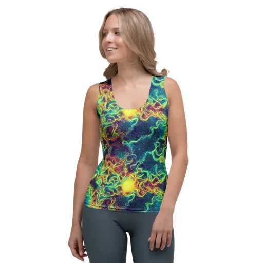Echoed Pulses on a Women's Tank Top