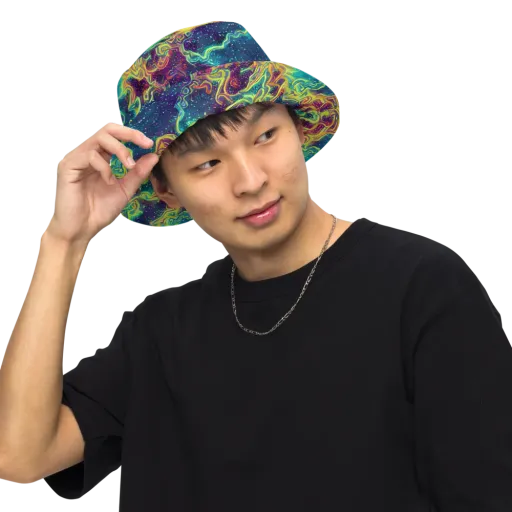 Echoed Pulses on a Reversible Bucket Hat