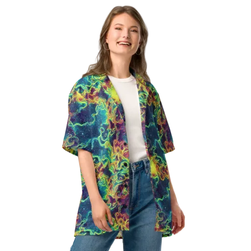 Echoed Pulses on a Button Shirt