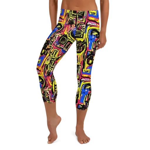 Beyond the Canvas on a Capri Leggings