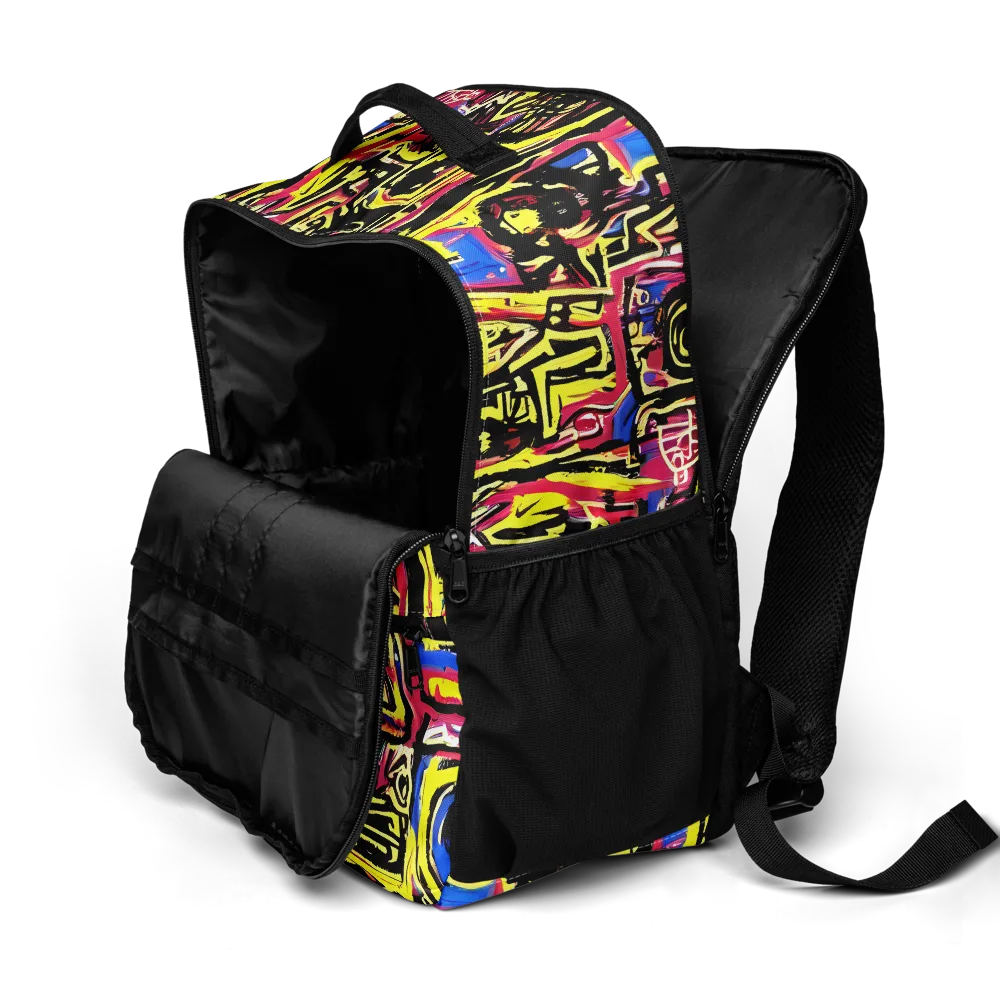 Beyond the Canvas on Utility Backpack — Product details 2
