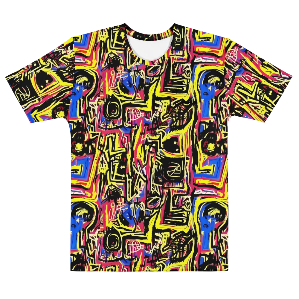 Beyond the Canvas on Men's Cotton Crew Neck T-Shirt — Front