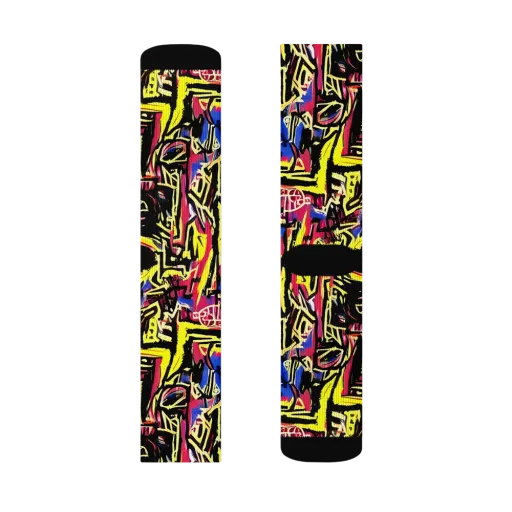 Beyond the Canvas on a Socks