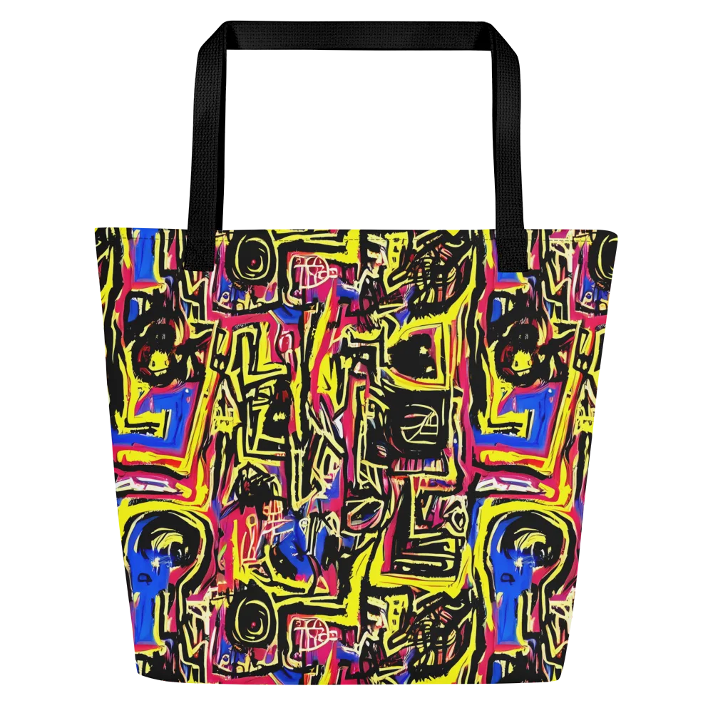 Beyond the Canvas on Large Tote Bag W/ Pocket — Front