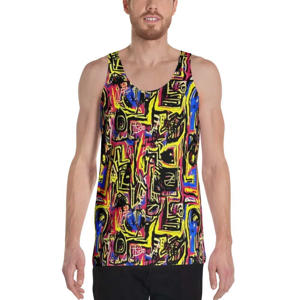 Beyond the Canvas on Men's Tank Top — Front