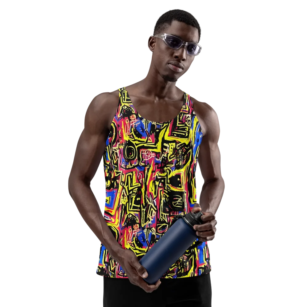 Beyond the Canvas on Men's Tank Top — Front