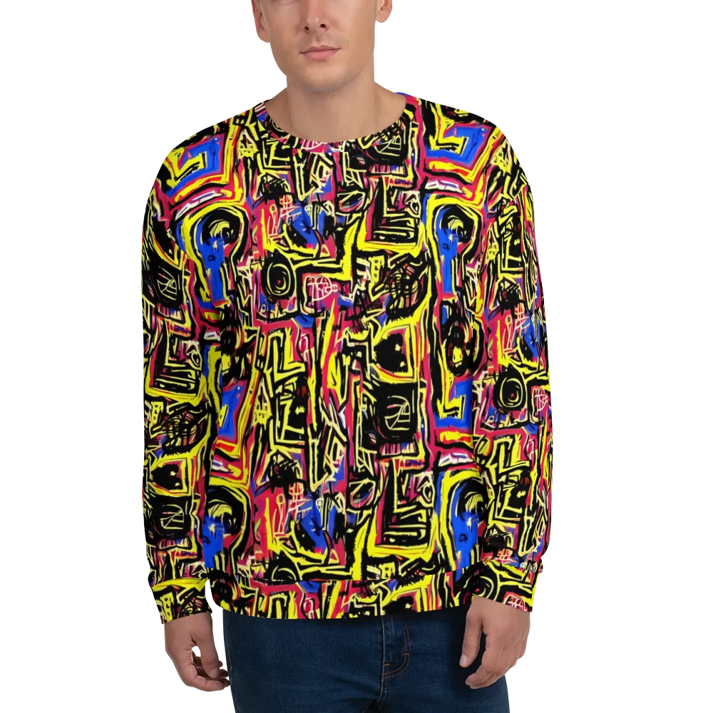 Beyond the Canvas on Sweatshirt — Front