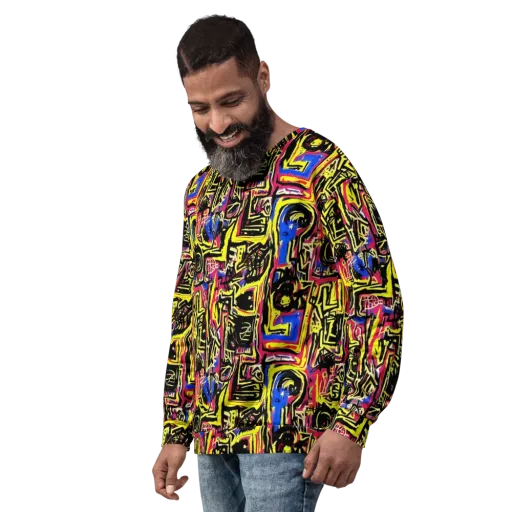 Beyond the Canvas on a Sweatshirt