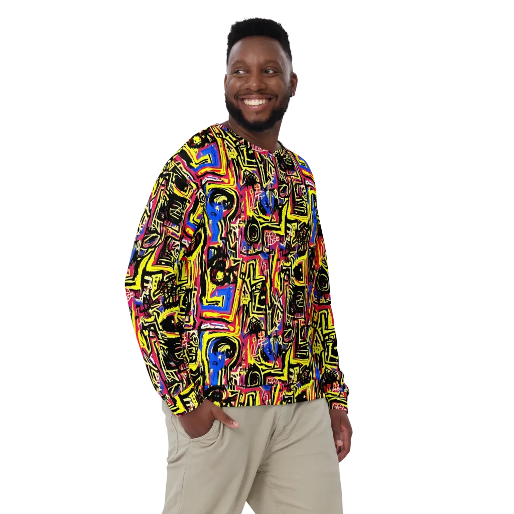 Beyond the Canvas on Sweatshirt — Front