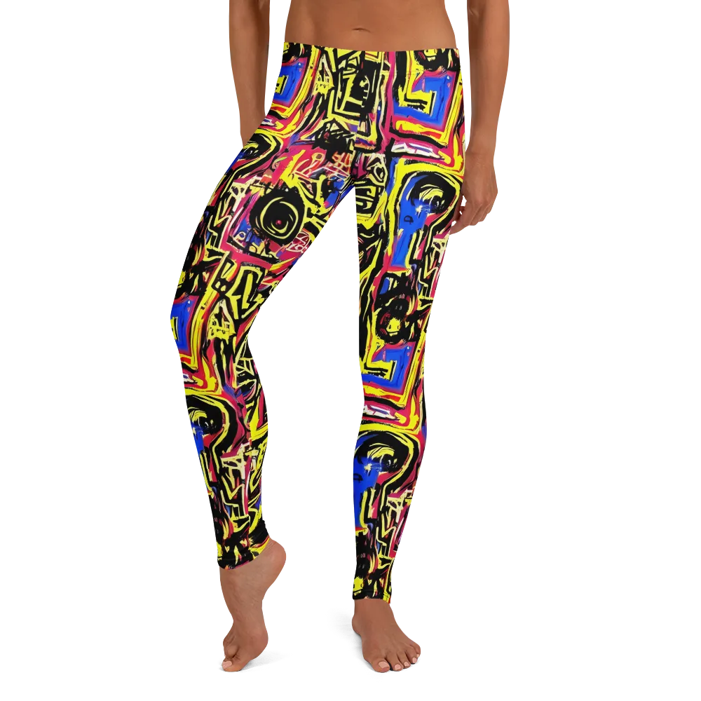 Beyond the Canvas on Leggings — Front