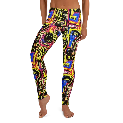 Beyond the Canvas on a Leggings