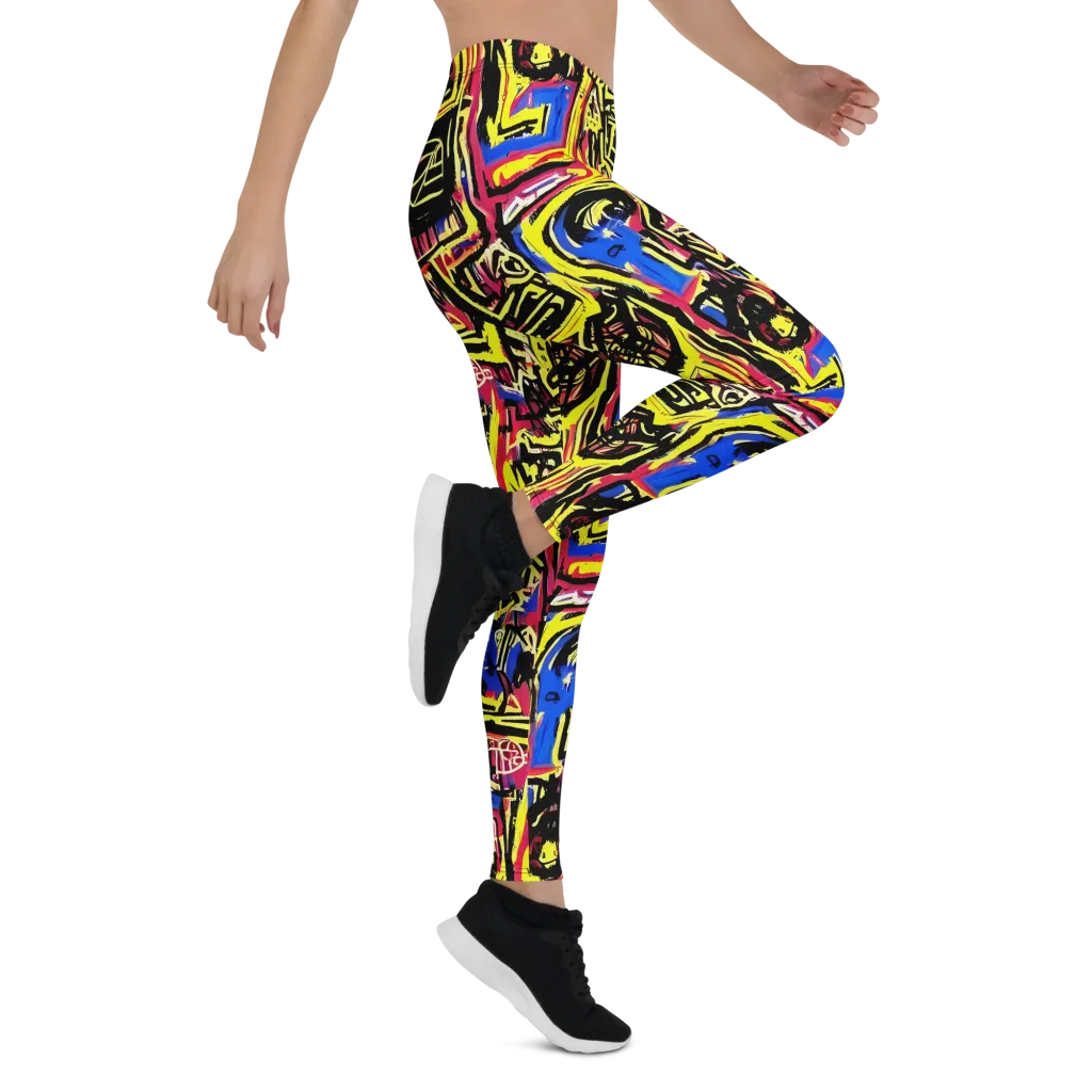 Beyond the Canvas on Leggings — Right