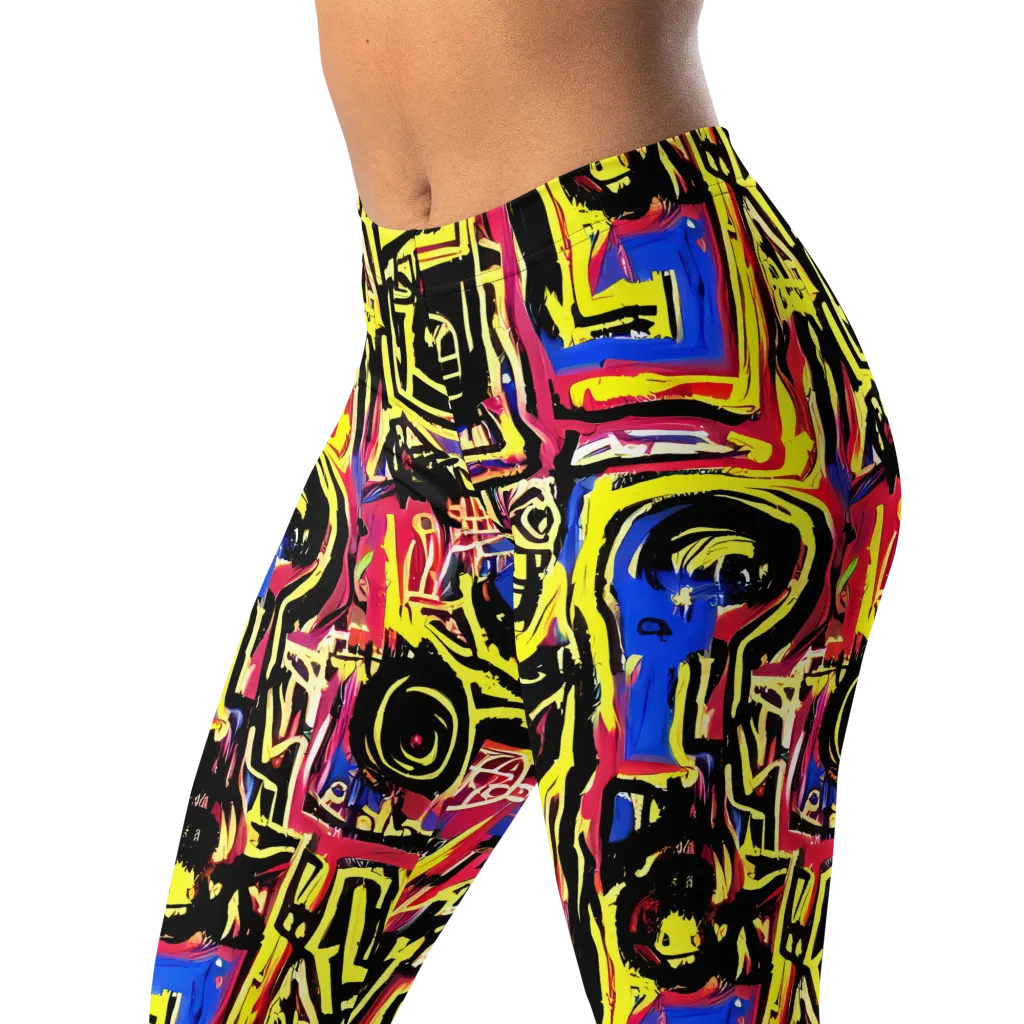 Beyond the Canvas on Leggings — Left Front