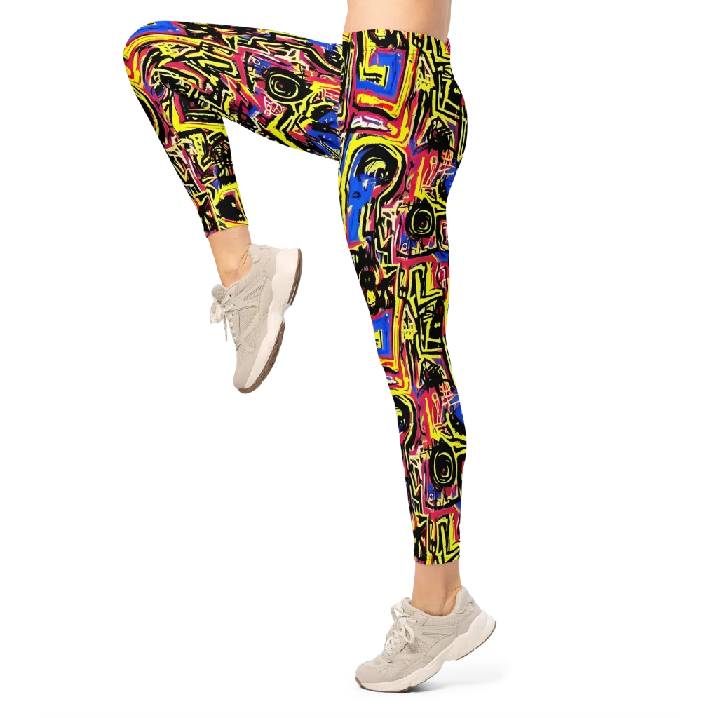 Beyond the Canvas on Leggings — Left