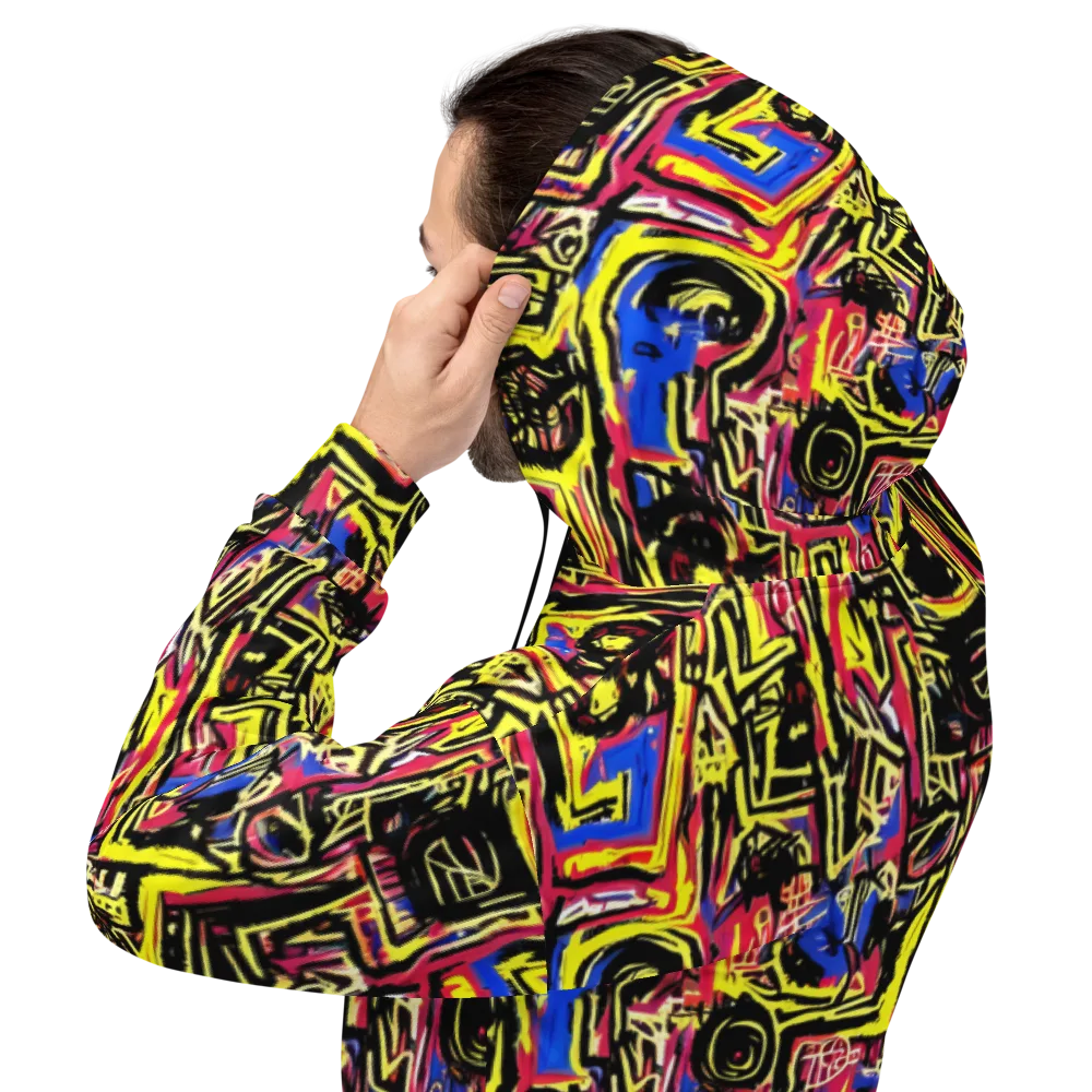 Beyond the Canvas on Hoodie — Back