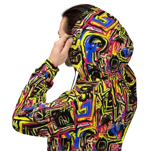 Beyond the Canvas on a Hoodie