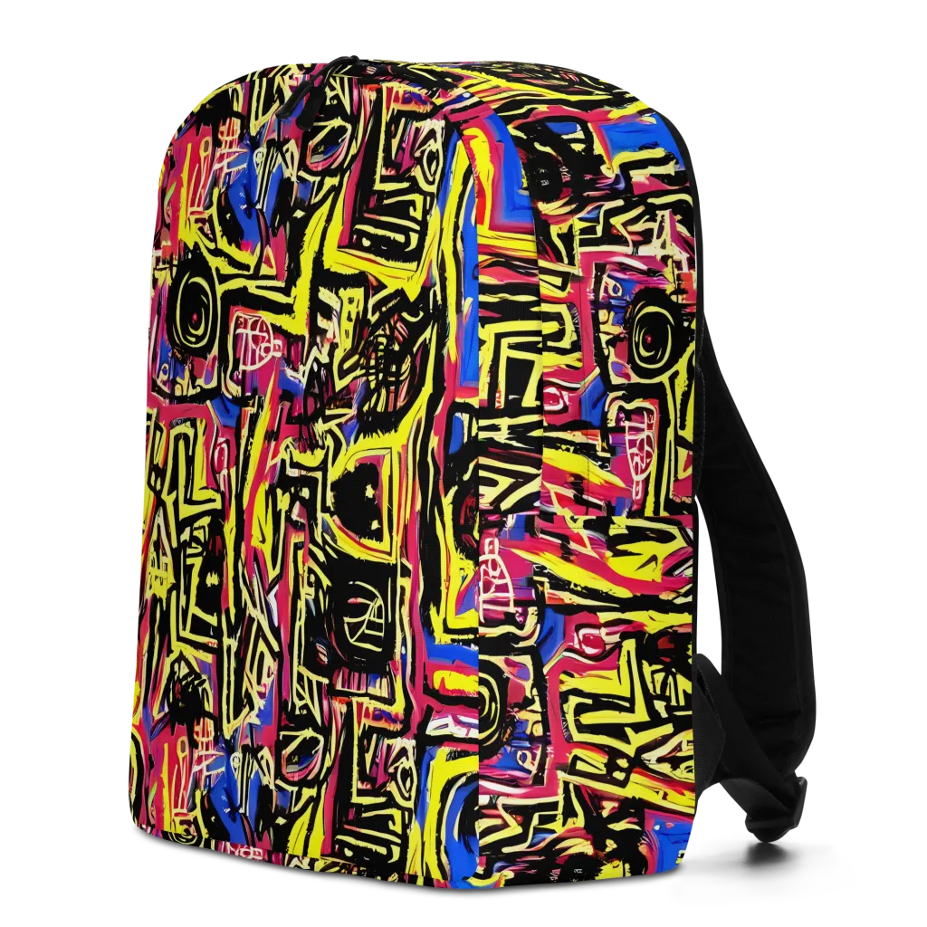 Beyond the Canvas on Minimalist Backpack — Left