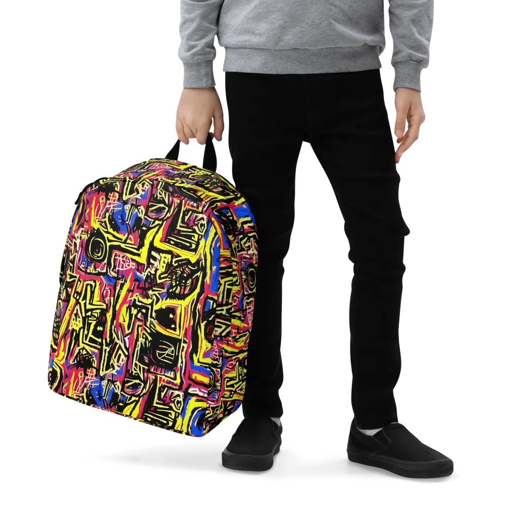 Beyond the Canvas on Minimalist Backpack — Zoomed-in