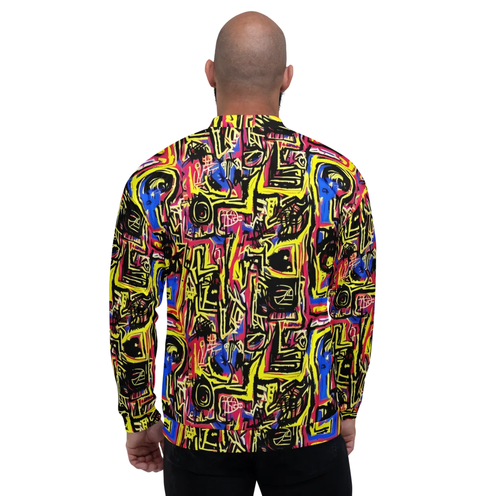 Beyond the Canvas on Bomber Jacket — Back