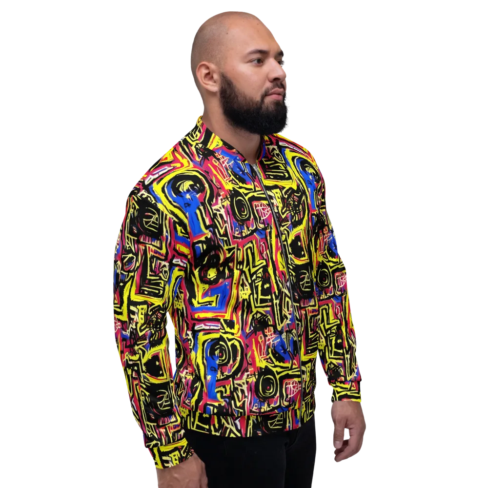 Beyond the Canvas on Bomber Jacket — Right