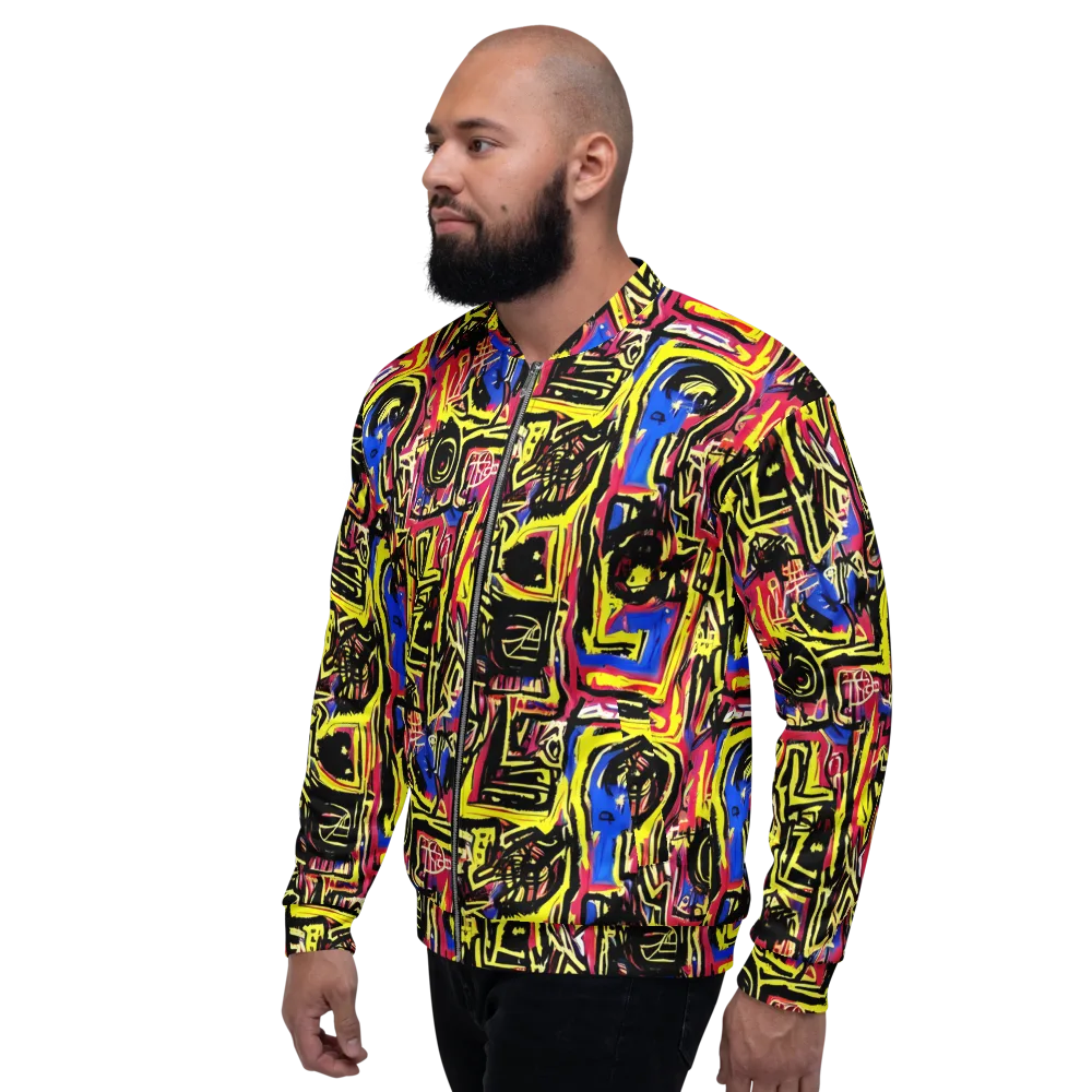 Beyond the Canvas on Bomber Jacket — Left