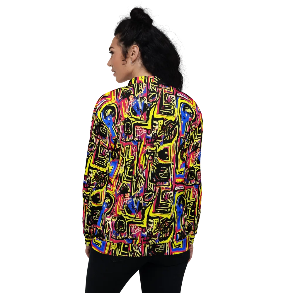 Beyond the Canvas on Bomber Jacket — Back