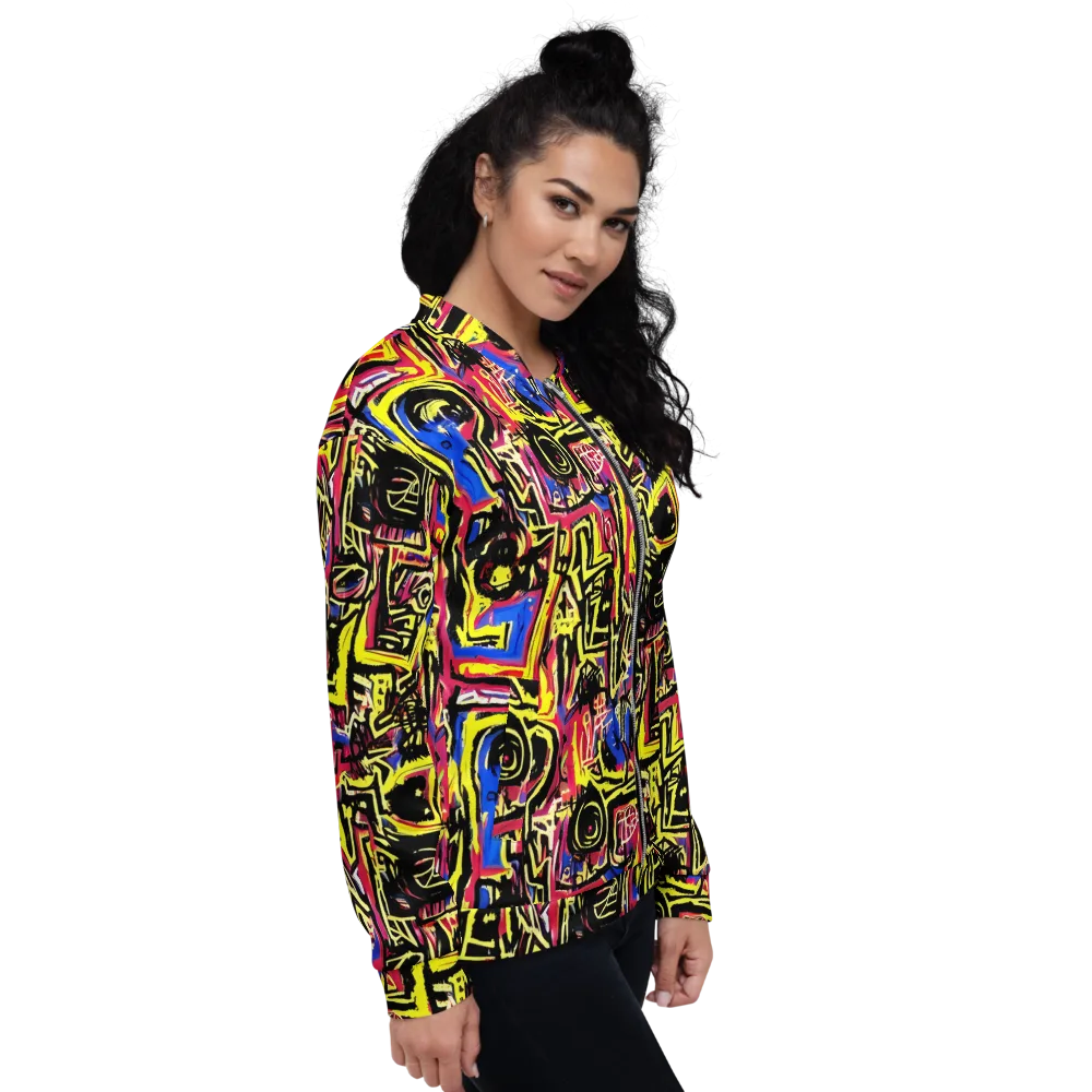 Beyond the Canvas on Bomber Jacket — Right
