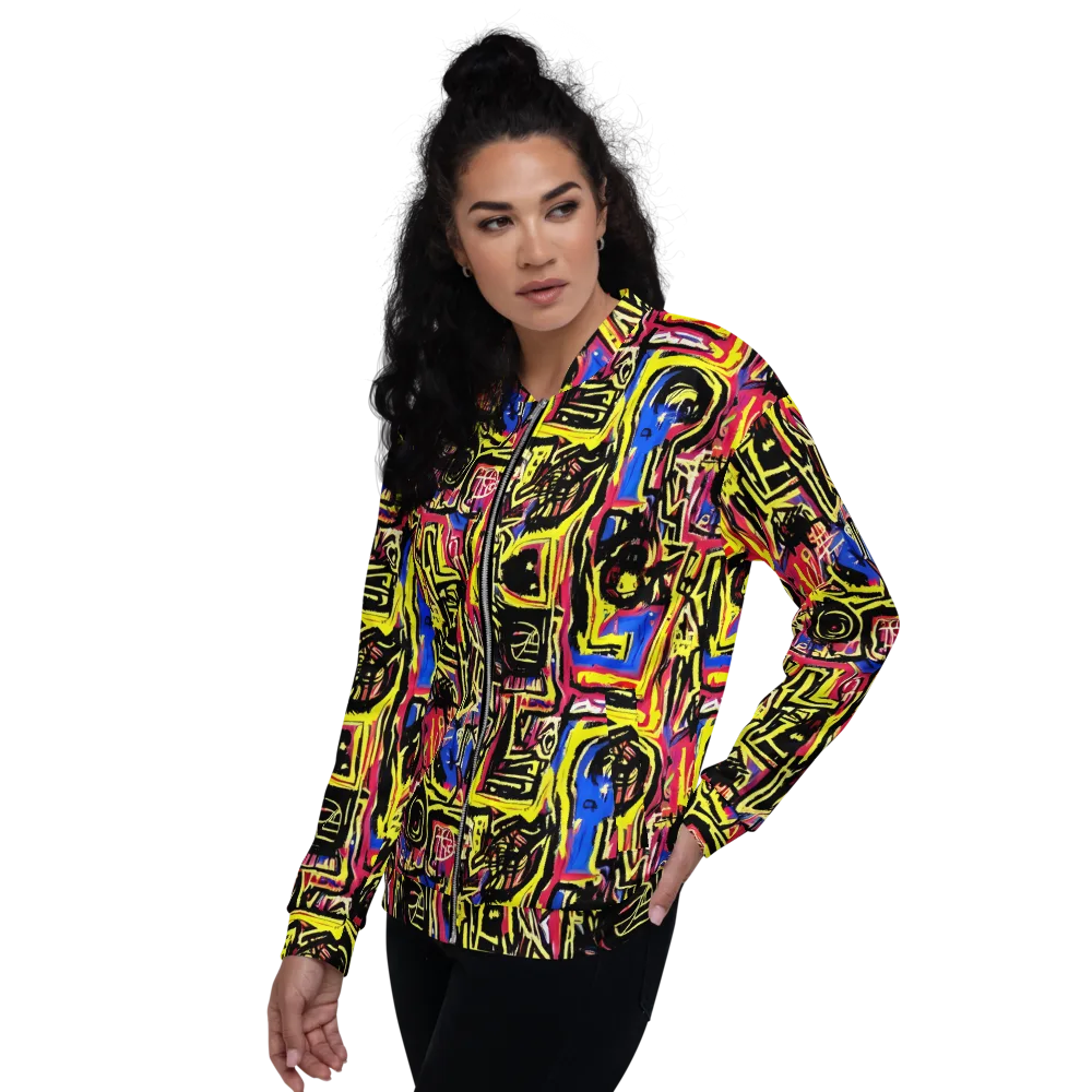 Beyond the Canvas on Bomber Jacket — Left