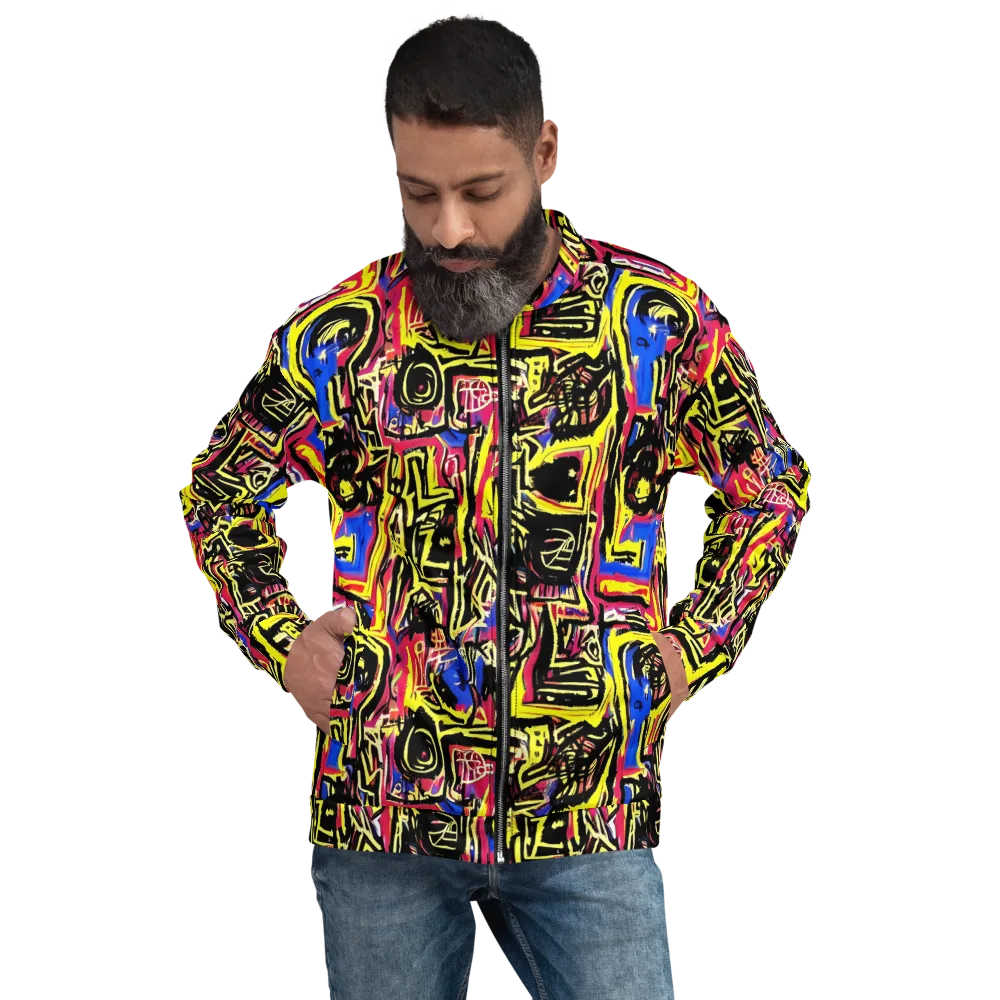 Beyond the Canvas on Bomber Jacket — Front