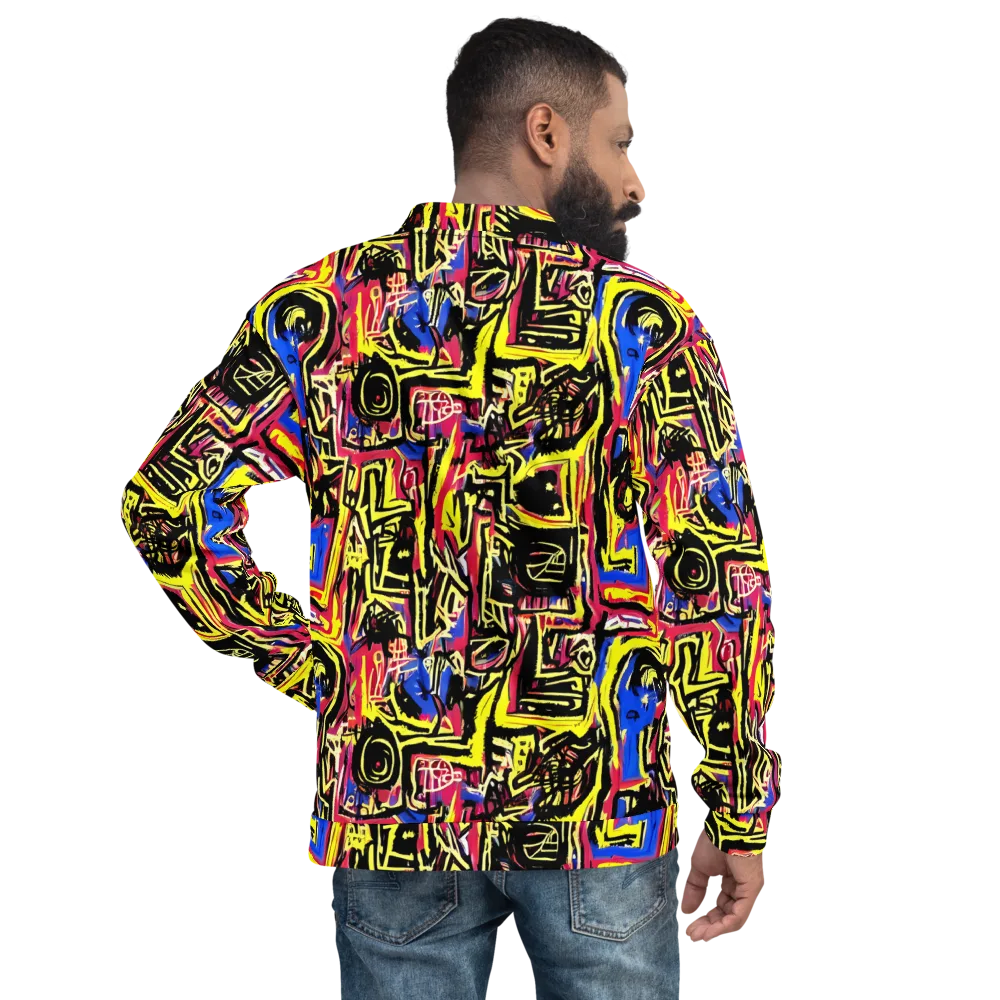 Beyond the Canvas on Bomber Jacket — Back