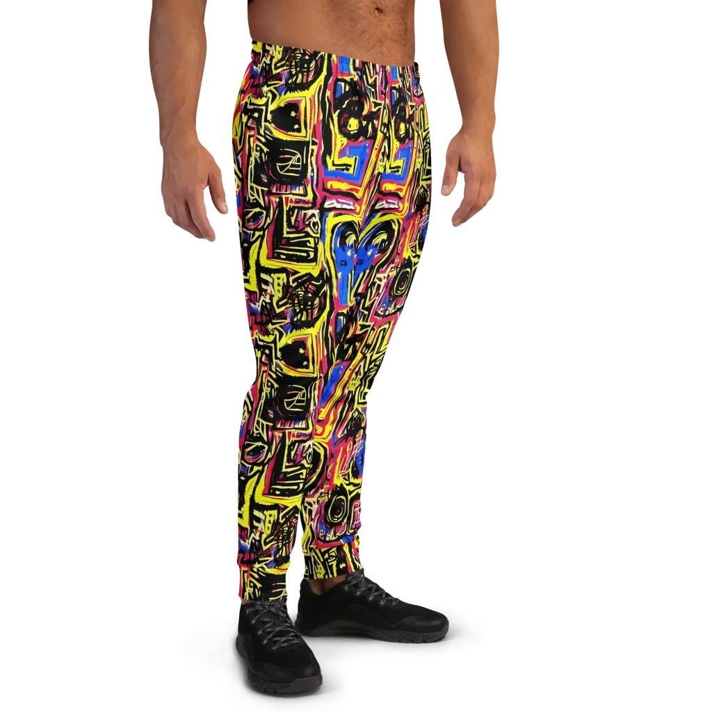 Beyond the Canvas on Men's Joggers — Right