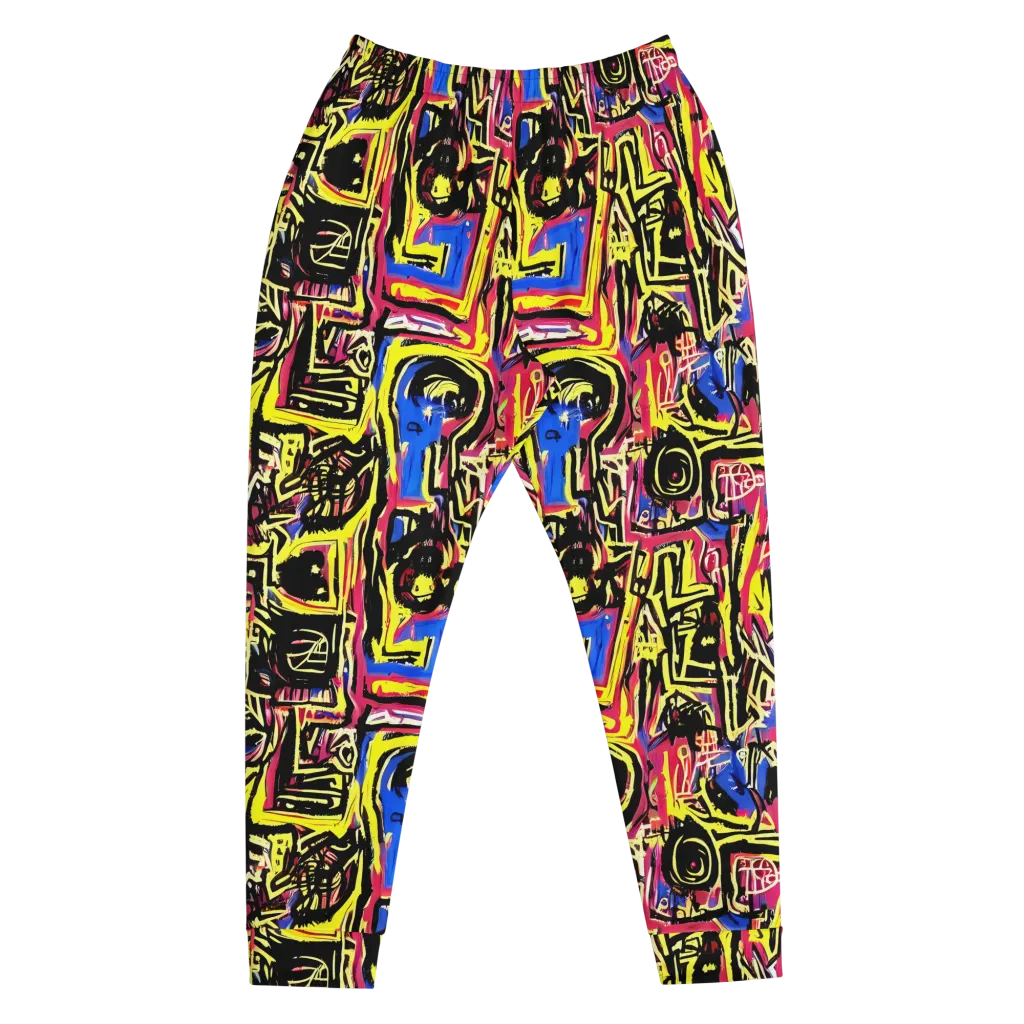 Beyond the Canvas on Men's Joggers — Front